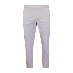 Elastische Taille Broek  | Meppel Lichtgrijs