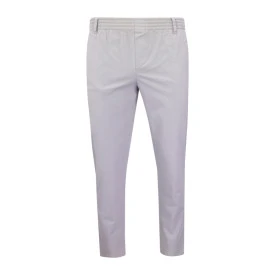 Elastische Taille Broek  | Meppel Lichtgrijs