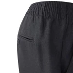 Elastische taille Pantalon Zonder Lus | Donkergrijs | www.pietkoopmans.nl