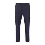Elastische taille Pantalon Zonder Lus | Navy | www.pietkoopmans.nl