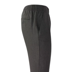 Elastische taille Pantalon Zonder Lus | Taupe