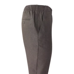 Elastische taille Pantalon Zonder Lus | Khaki