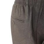 Elastische taille Pantalon Zonder Lus | Khaki | www.pietkoopmans.nl