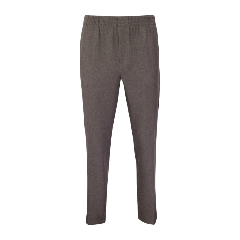 Elastische taille Pantalon Zonder Lus | Khaki | www.pietkoopmans.nl