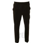 P!ET Elastische Taille Broek | Donkerbruin Corduroy