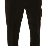 P!ET Elastische Taille Broek | Donkerbruin Corduroy