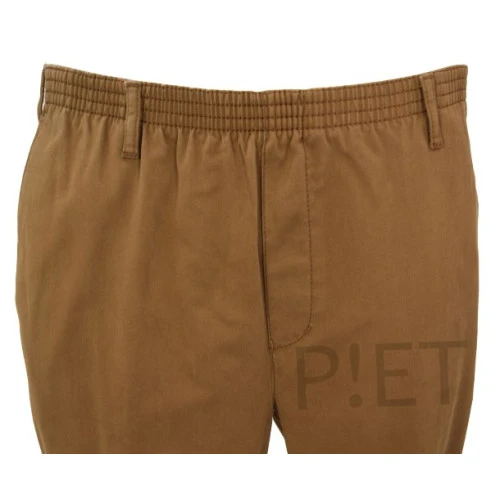P!ET Elastische Taille Broek | Camel Harry