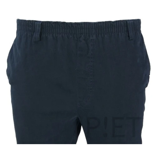 Piet Elastische Taille Broek | Tom Blauw