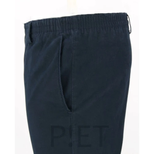Piet Elastische Taille Broek | Tom Blauw