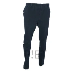 Piet Elastische Taille Broek | Tom Blauw