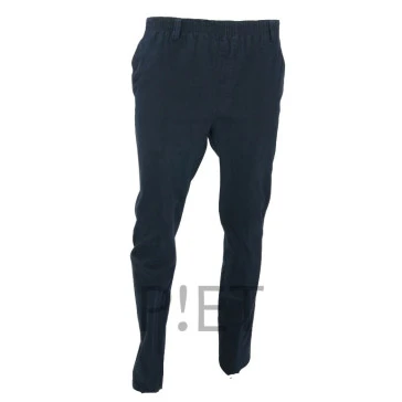 Piet Elastische Taille Broek | Tom Blauw