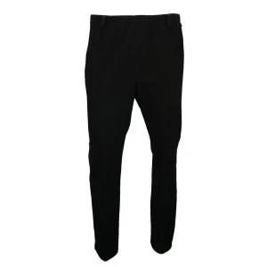 Piet Elastische Taille Broek | Extra Lang Tom Zwart