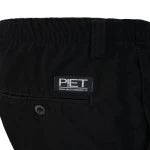 Piet Elastische Taille Broek | Extra Lang Tom Zwart | www.pietkoopmans.nl