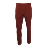 Piet Elastische Taille Broek | Dieren Bordo | www.pietkoopmans.nl