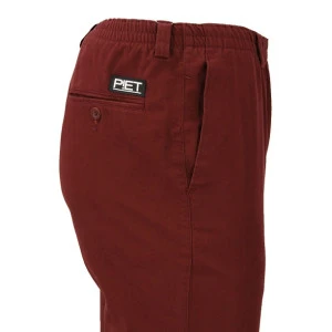 Piet Elastische Taille Broek | Dieren Bordo