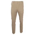 Piet Elastische Taille Broek | Dieren Camel | www.pietkoopmans.nl