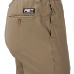Piet Elastische Taille Broek | Dieren Camel | www.pietkoopmans.nl
