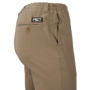 Piet Elastische Taille Broek | Dieren Camel