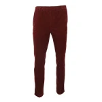 Piet Elastische Ribbroek | Extra Lang Haren Bordo | www.pietkoopmans.nl