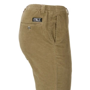 Piet Elastische Ribbroek | Extra Lang Haren Camel