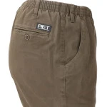 Elastische Taille Broek | Roermond Khaki | www.pietkoopmans.nl