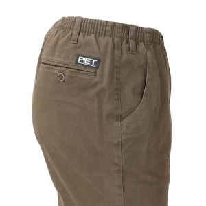 Elastische Taille Broek | Roermond Khaki 