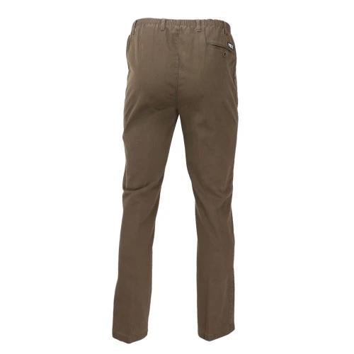 Elastische Taille Broek | Roermond Khaki | www.pietkoopmans.nl