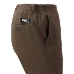 Elastische taille Pantalon Wol | Cognac | www.pietkoopmans.nl