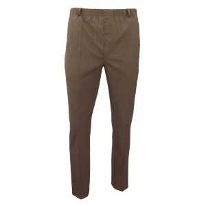 Elastische taille Pantalon Wol | Cognac