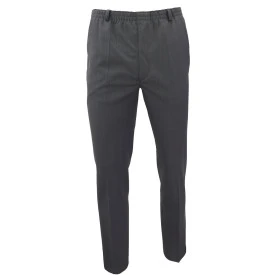 Elastische taille Pantalon Wol | Grijs