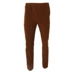 Piet Elastische Ribbroek | Extra Lang Haren Cognac | www.pietkoopmans.nl