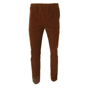 Piet Elastische Ribbroek | Extra Lang Haren Cognac