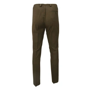 Elastische taille Pantalon Wol | Extra Lang Khaki