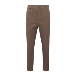 Piet Elastische Taille Broek | Dieren Taupe