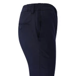 Elastische Taille Wollen Pantalon | Donkerblauw | www.pietkoopmans.nl