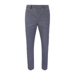Elastische Taille Wollen Pantalon | Grijs | www.pietkoopmans.nl