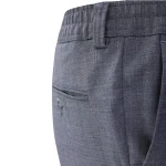 Elastische Taille Wollen Pantalon | Grijs | www.pietkoopmans.nl
