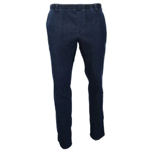 Piet Elastische Taille Broek | Blauwe Jeans
