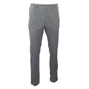 Piet Elastische Taille Broek | Extra Lang Tilburg Grijs