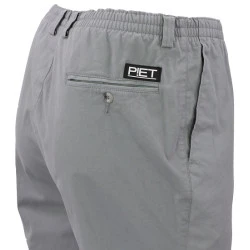 Piet Elastische Taille Broek | Extra Lang Tilburg Grijs