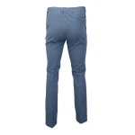 Piet Elastische Taille Broek | Tilburg Indigo | www.pietkoopmans.nl