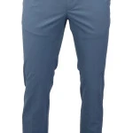 Piet Elastische Taille Broek | Extra Lang Tilburg Indigo | www.pietkoopmans.nl