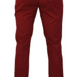 Piet Elastische Taille Broek | Tilburg Rood | www.pietkoopmans.nl