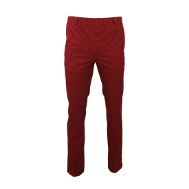 Piet Elastische Taille Broek | Tilburg Rood