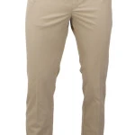 Piet Elastische Taille Broek | Tilburg Beige | www.pietkoopmans.nl
