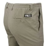 Piet Elastische Taille Broek | Tilburg Khaki | www.pietkoopmans.nl