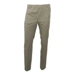 Piet Elastische Taille Broek | Extra Lang Tilburg Khaki | www.pietkoopmans.nl