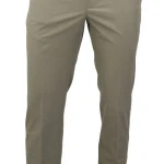 Piet Elastische Taille Broek | Tilburg Khaki | www.pietkoopmans.nl