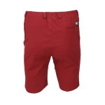 Piet Elastische Taille Korte Broek | Rood | www.pietkoopmans.nl