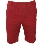 Piet Elastische Taille Korte Broek | Rood | www.pietkoopmans.nl